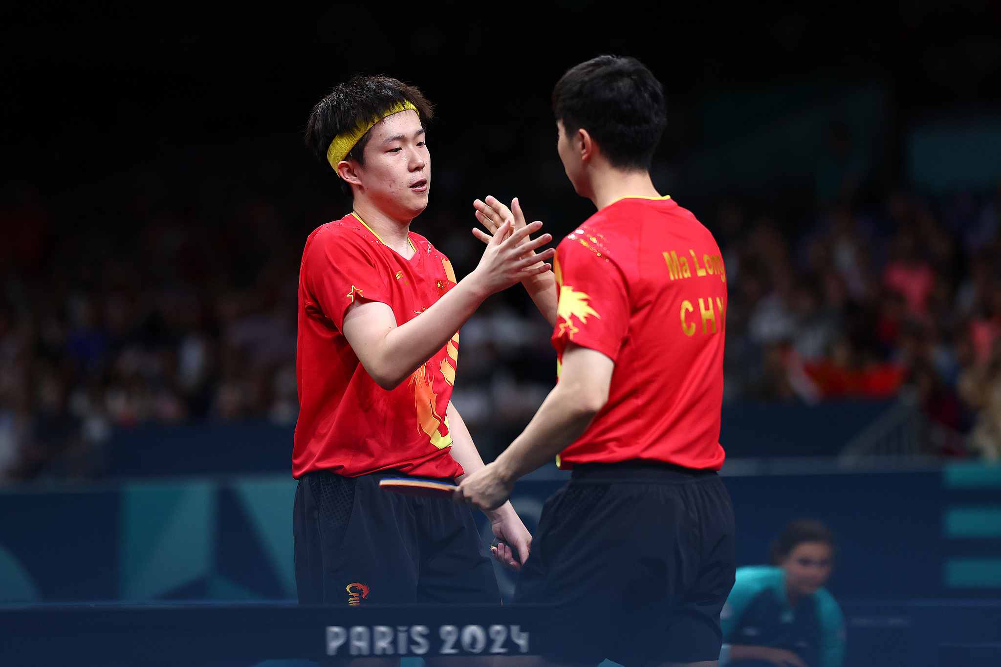 韩国队鏖战法国队,梁靖崑扛起全队 韩国队鏖战法国队,梁靖崑扛起全队